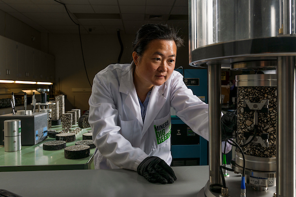Dr. Jenny Liu, professor of civil, architectural  and environmental engineering